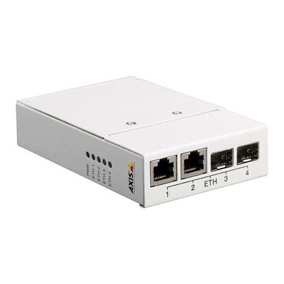 Axis T8604 Installation Manual