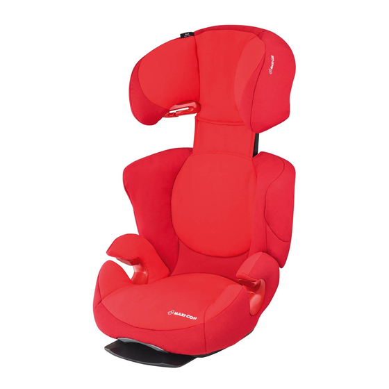 Maxi-Cosi Rodi XR Instructions For Use Manual