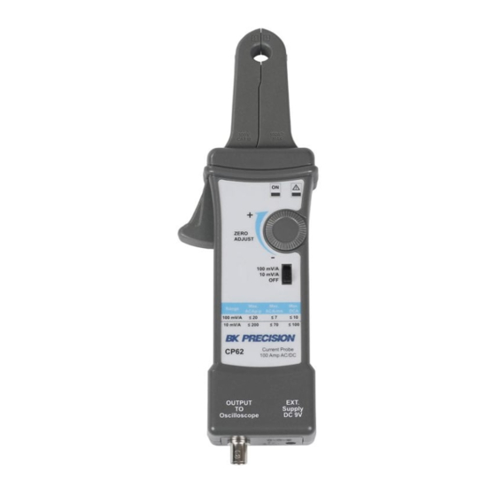 BK Precision CP62 User Manual