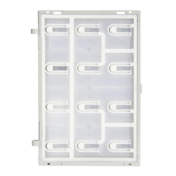 Vimar ELVOX 41020 Installer Manual