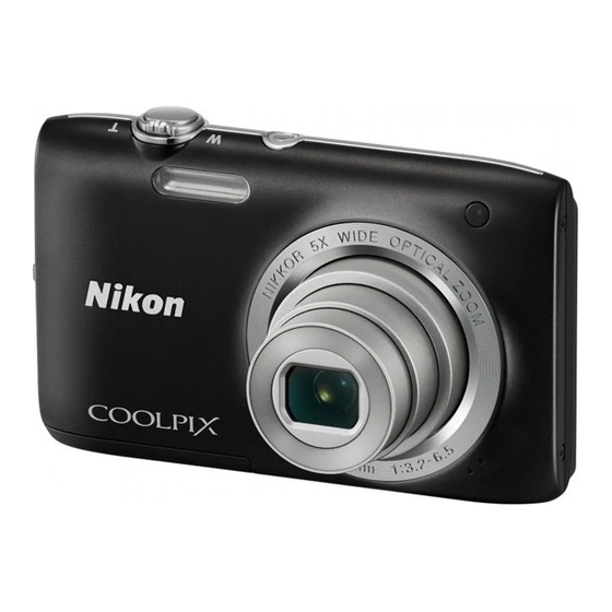 Nikon Coolpix S2800 Manuals