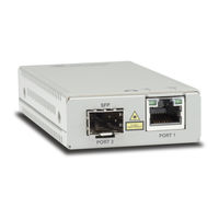 Allied Telesis AT-MMC1000/SP Installation Manual