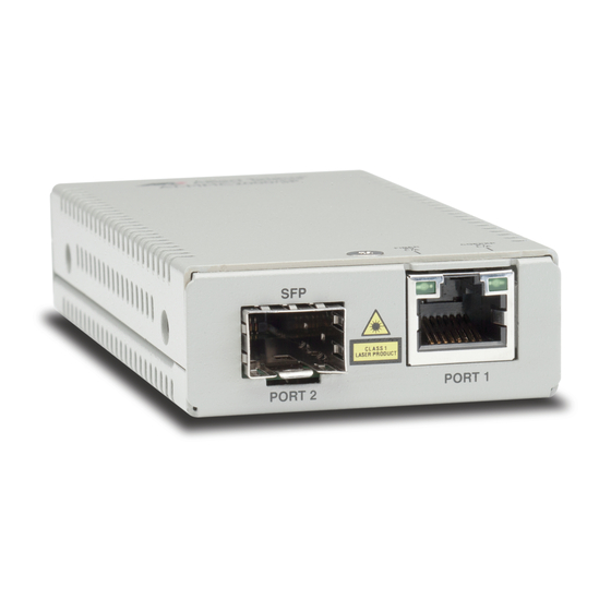 Allied Telesis AT-MMC1000/SP Installation Manual