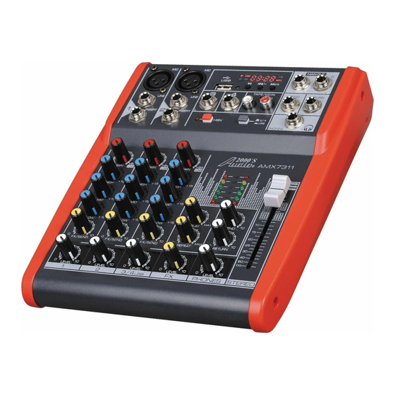 Audio2000's AMX7311 Owner's Manual