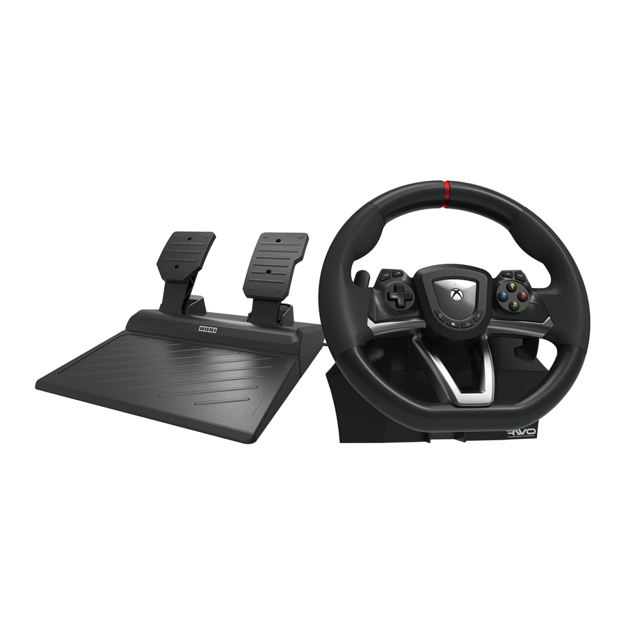 HORI Racing Wheel Overdrive for Xbox One Manual