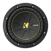 Kicker CompC Series Owner's Manual