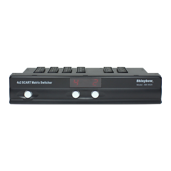 Shinybow USA SB-5520 Instruction Manual