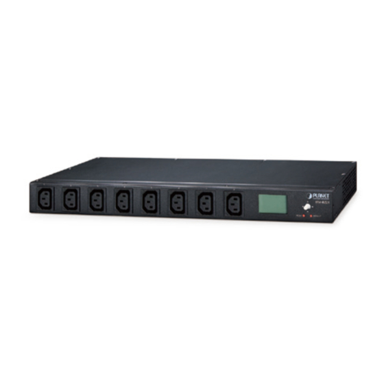 Planet IPM-8221 Quick Installation Manual