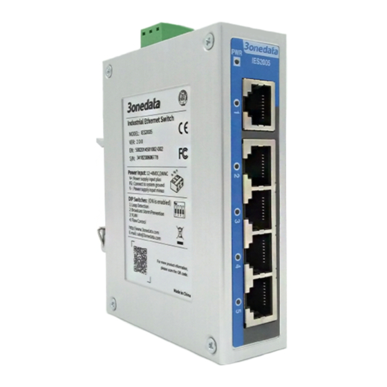 3onedata Logicbus IES2005 Quick Installation Manual