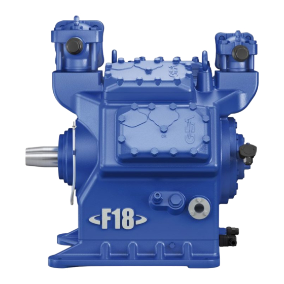 GEA Bock F88 Assembly Instructions Manual