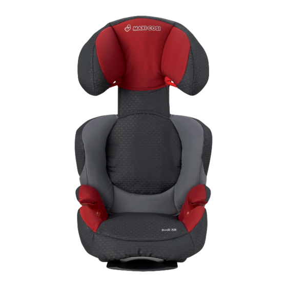 Maxi-Cosi RODI XR Instructions For Use Manual
