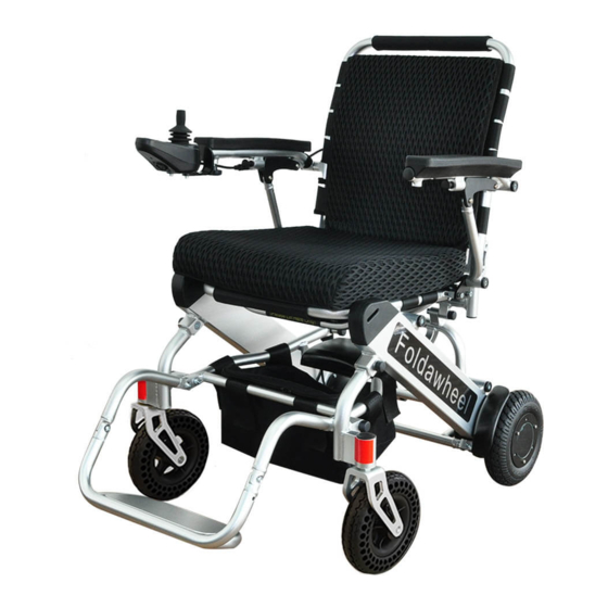 Foldawheel PW-999UL User Manual