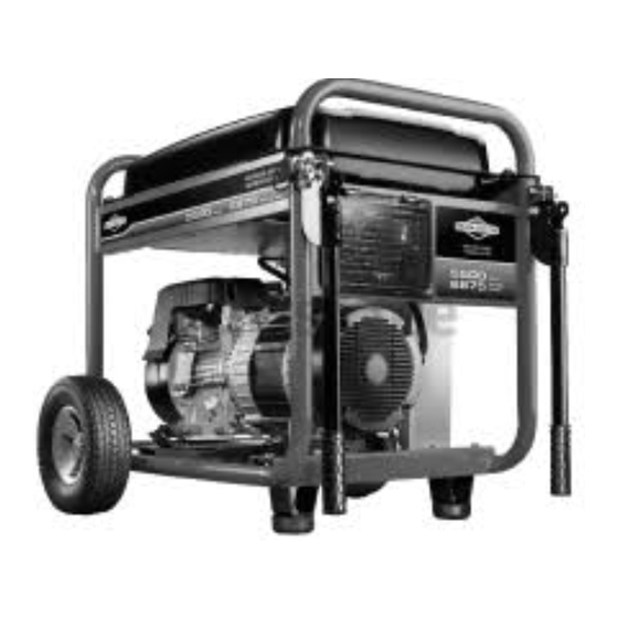 Briggs & Stratton Portable Generator Operator's Manual