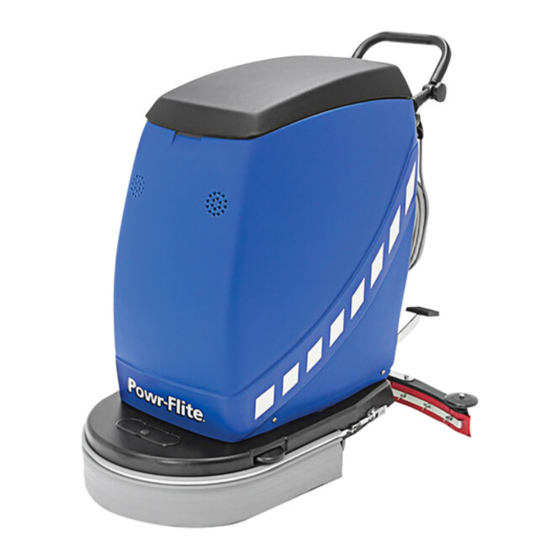 Powr-Flite Predator PAS20 Operators Manual And Parts Lists