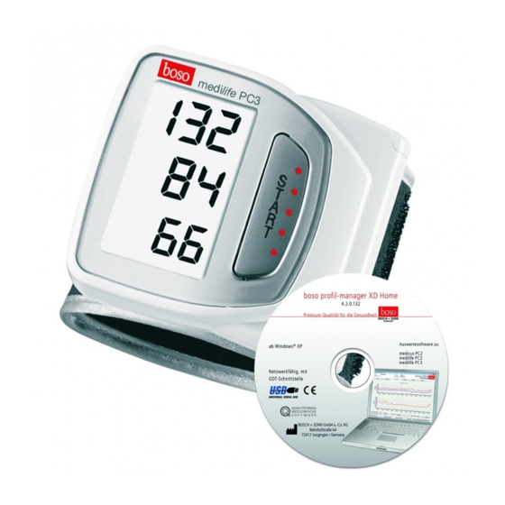 boso Medilife PC 3 User Instructions