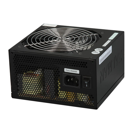 ZALMAN ZM500-RS User Manual