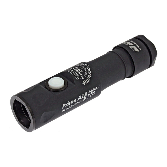 Armytek Prime A1 Pro User Manual
