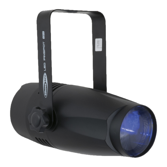 SHOWTEC LED Pinspot Q4 Manual