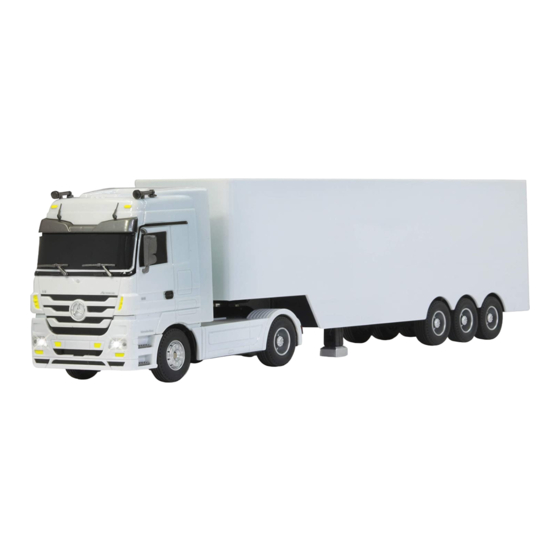 Jamara Mercedes-Benz Actros 2,4 GHz Instruction