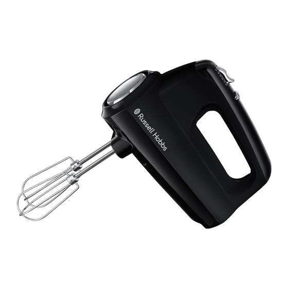 Russell Hobbs DESIRE RHMX5BLK Instructions & Warranty