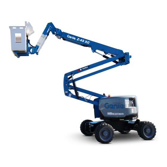 Terex Genie Z-45 Operator's Manual