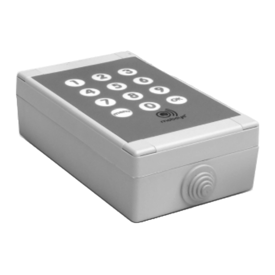 Mobeye MS100BK Installation Manual