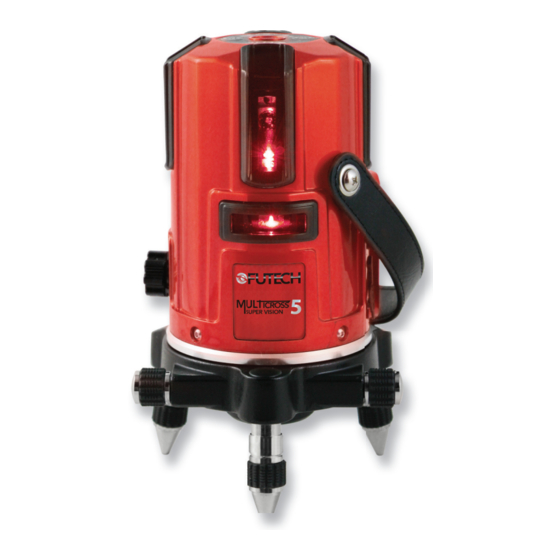 Futech MULTICROSS 5 SUPER Vision User Manual