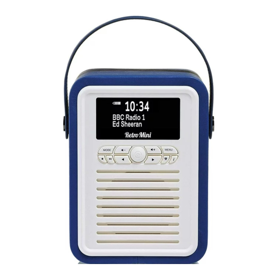 New Dawn Innovation HD Radio Retro Min Quick Start Manual