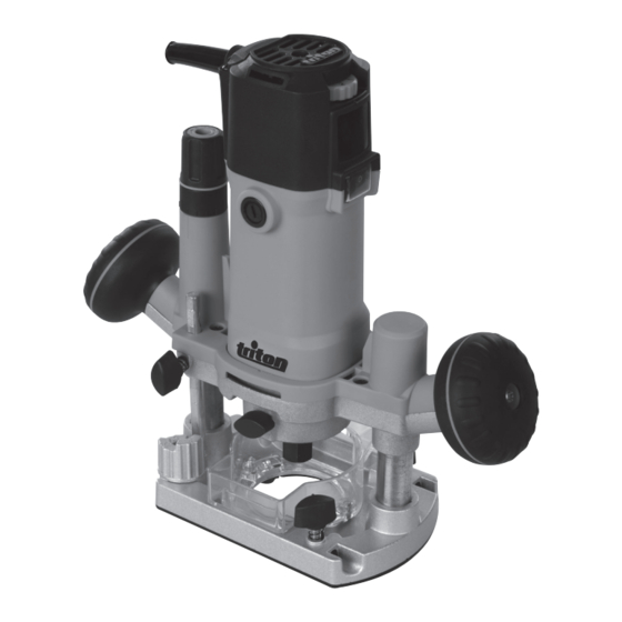 User Manuals: Triton TMNRTR Compact Plunge Router
