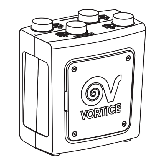 Vortice VORT PROMETEO PLUS HR 400 Instruction Booklet