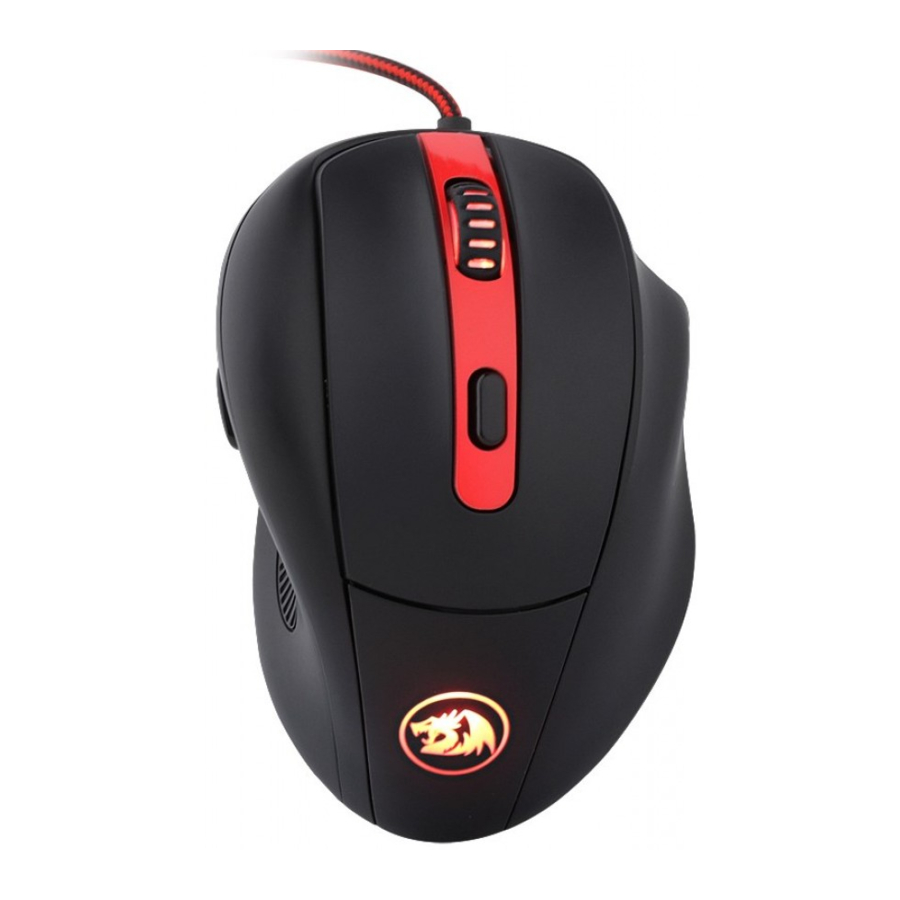 Redragon M605 Smilodon - 2000 DPI 6 Button LED Optical USB Wired Gaming Mouse Manual