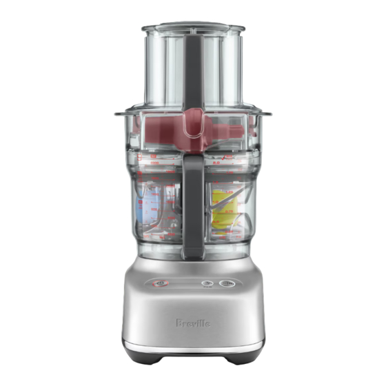 Breville Paradice 9 Instruction Manual