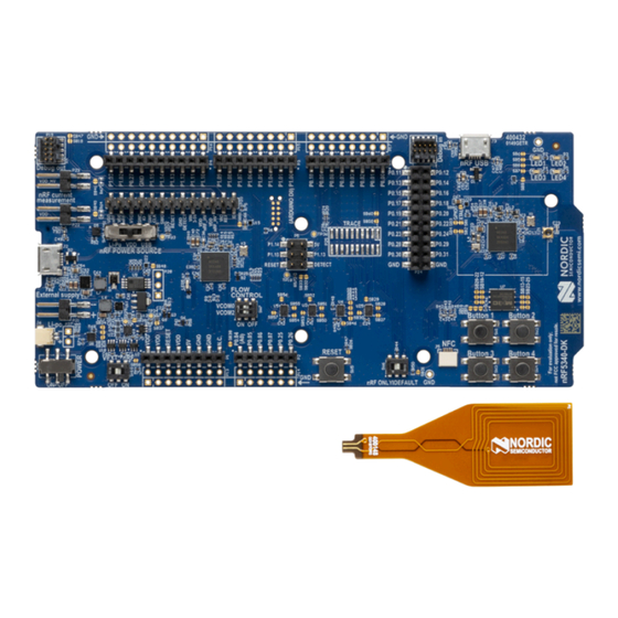 Nordic Semiconductor nRF5340 DK User Manual