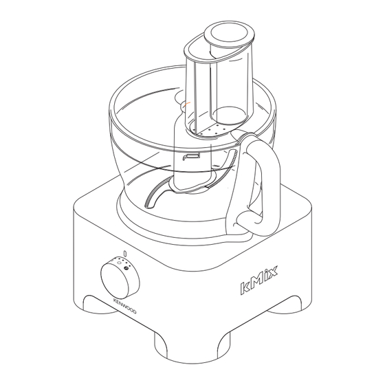 Kenwood kMix FPX930 series Instructions Manual