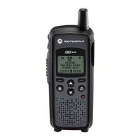 Motorola DTR410 - On-Site Digital Radio User Manual