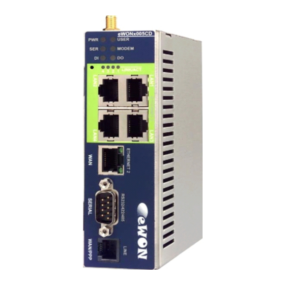 eWON 4005CD Installation Manual