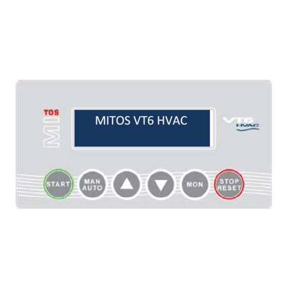MITOS VT6 HVAC User Manual