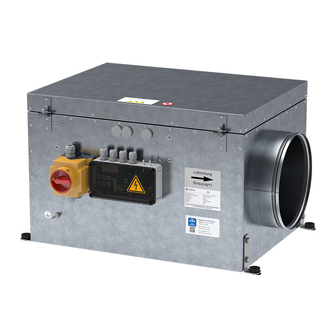 Aereco VCZ Series Installation And Maintenance  Instruction