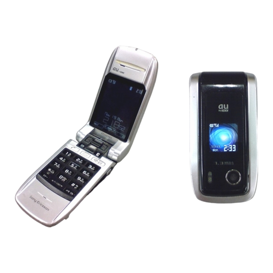 KDDI AU A5404S Basic Manual