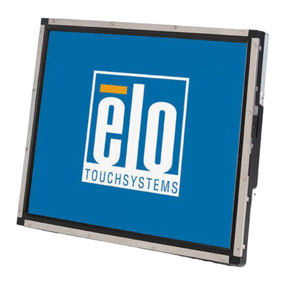 Elo TouchSystems 1938L User Manual