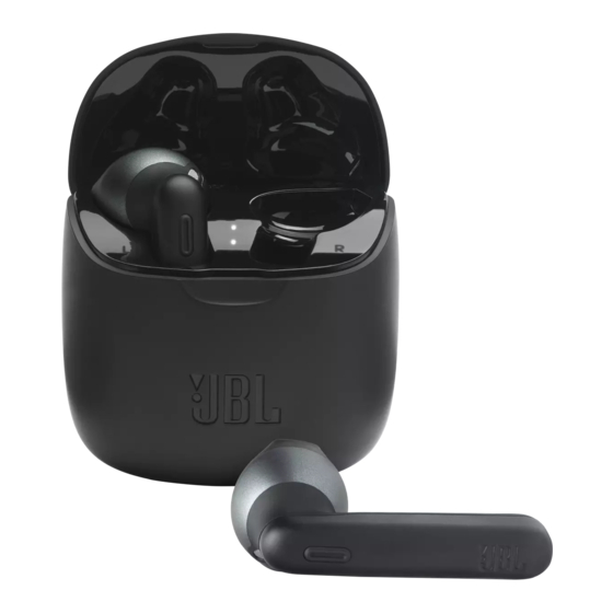 Harman JBL TUNE 225TWS Quick Start Manual
