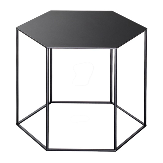 Desalto HEXAGON Assembly Instruction Manual