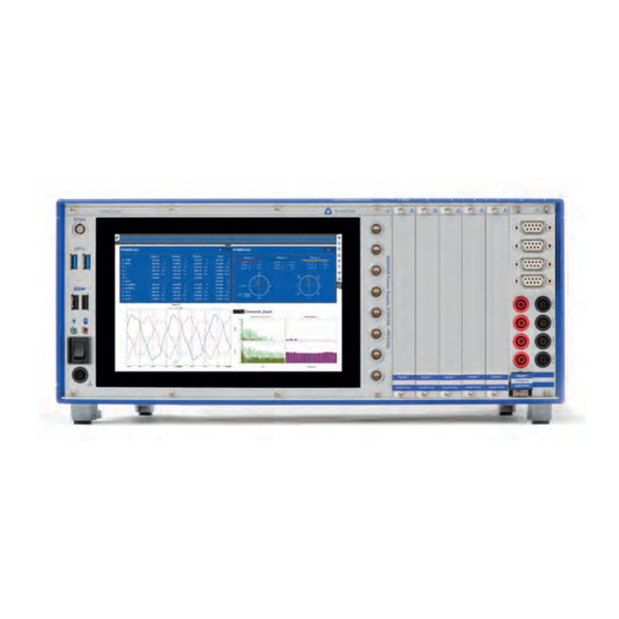 Dewetron DEWE2-PA7 Technical Reference Manual