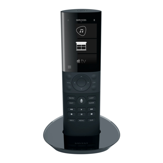 Savant Pro Remote Deployment Manual