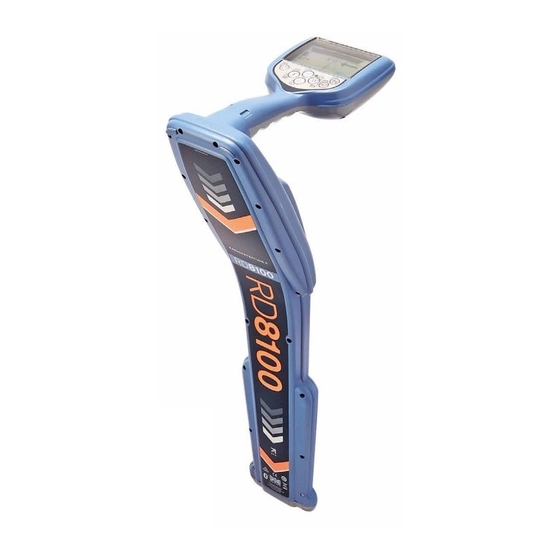 Radiodetection RD8100 Quick Start Manual
