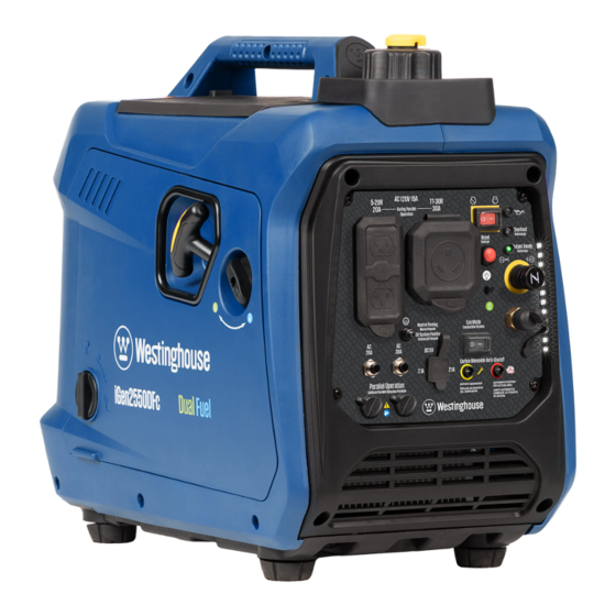 Westinghouse iGen2550DFc Quick Start Manual