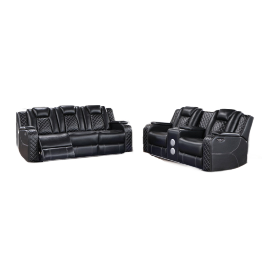 Homelegance SH8895BLK-3 Assembly Instructions