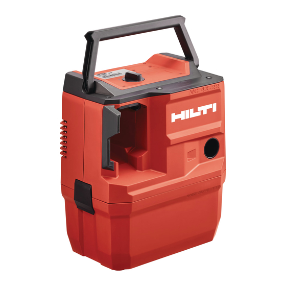 Hilti NURON VC 4LX-22 Original Operating Instructions