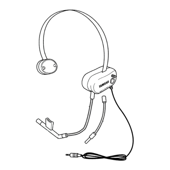 Yamaha BC3 Owner's Manual