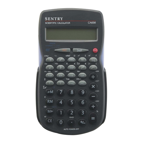 Sentry CA656 User Manual